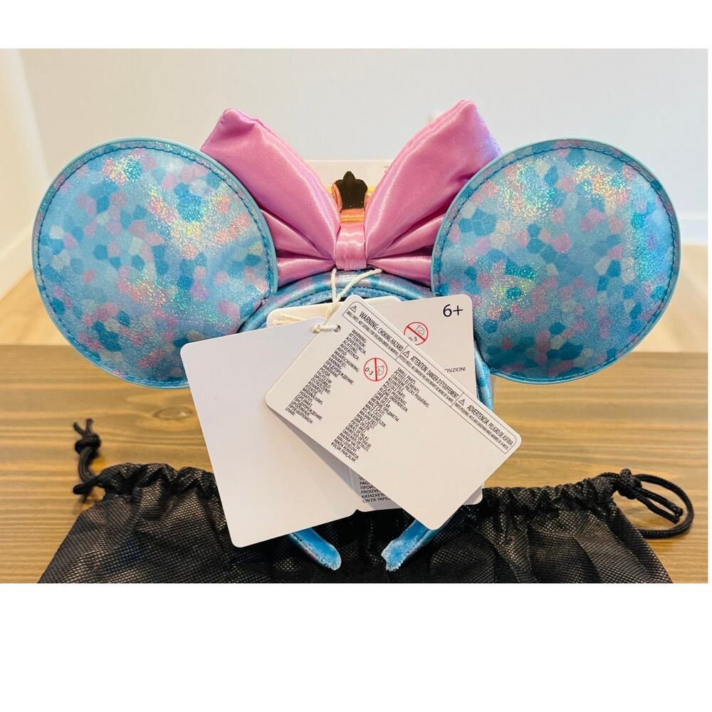 Loungefly Disney Cinderella Stained Glass Ears Headband NWT In Hand 2026 - Picture 5 of 5